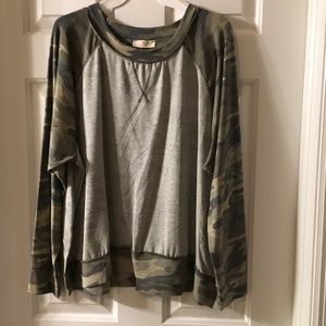 Long sleeve lightweight sweater